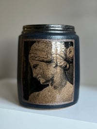 Image 1 of Goddess Hand Painted Vase