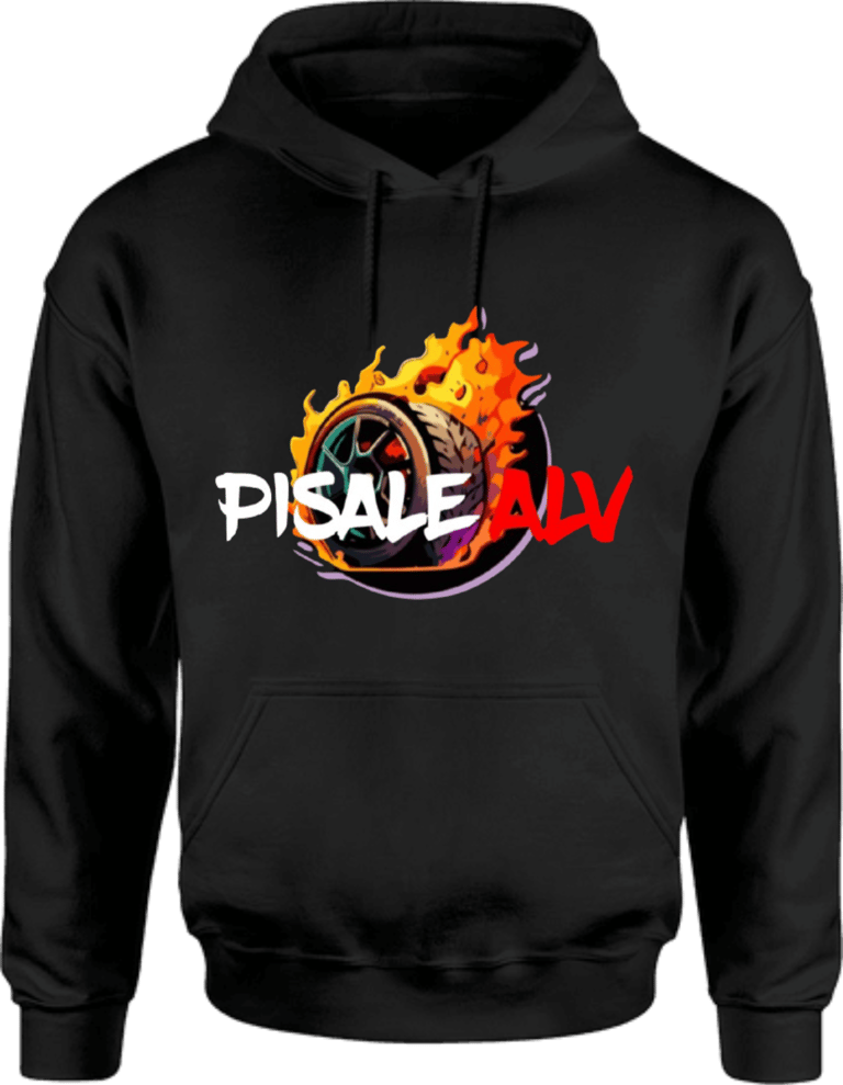 pisale alv burnout hoodie