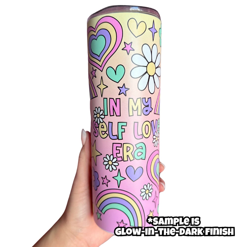 Image of In My Self Love Era 20oz Tumbler🥰💜