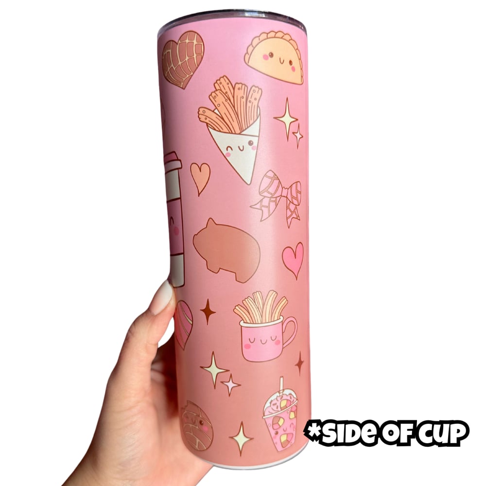 Image of Pan Dulce Valentine 20oz Tumbler🍞💝