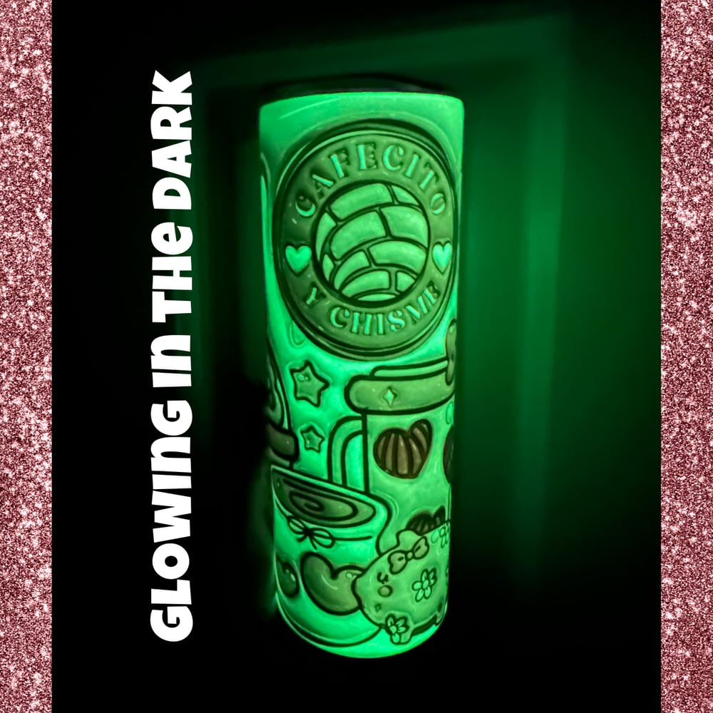 Image of *Limited* Glow-In-The-Dark Cafecito Coquette Valentine🎄✨