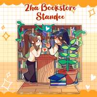 Image 2 of 2ha Bookstore Standee