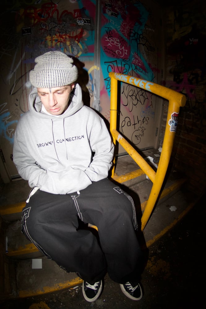 Image of Embroidered Champion BC staple logo hoodie 