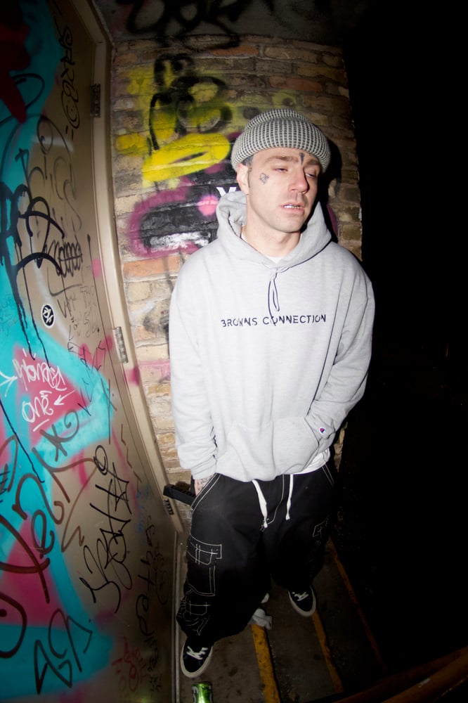 Image of Embroidered Champion BC staple logo hoodie 