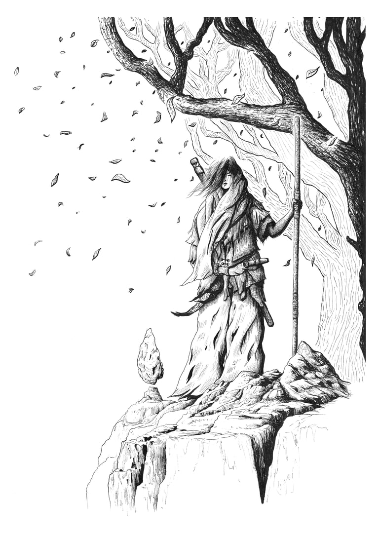 "Le premier vent - haru-ichiban"  / A3 (40ex.) Image 2