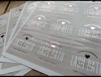 Image 1 of Custom Foiled Sticker Sheets