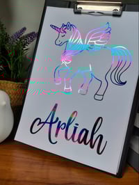 Image 1 of Kids Personalised Door Decor