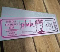 Image 3 of Custom Ticket With Glitter Backing 