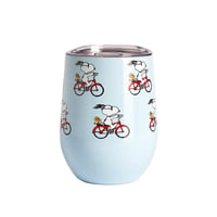 Image 1 of Termo Reutilizable Bicicleta Snoopy