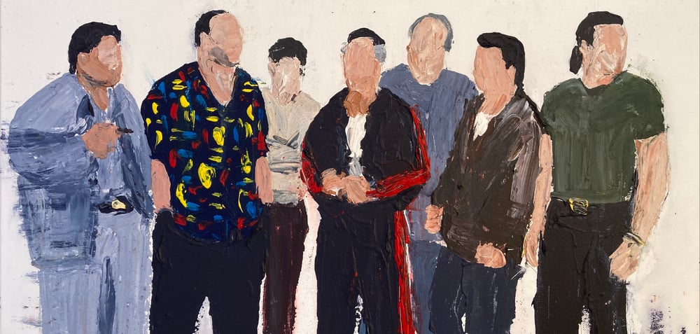 Image of Glorified crew original on canvas