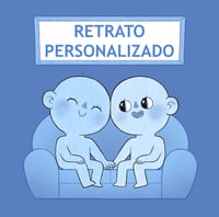 Image 1 of RETRATO SOFÁ - CUSTOM ILLUSTRATION 