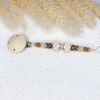 Image 1 of Attache tétine .. Agathe .. Initiale