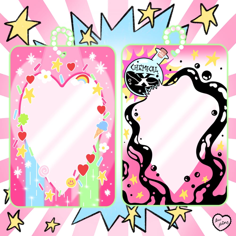 Sugar, Spice And Everything Nice & Chemical X Double Sided Acrylic Photocard Holder