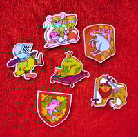Image 1 of BRAVES BESTIAUX STICKER PACKS