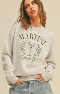 Martini Cocktail Club sweatshirt