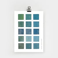 Color Card A5 – Seaside