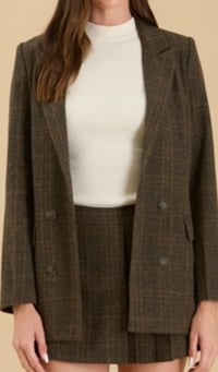 Image 1 of Alyssa tweed blazer