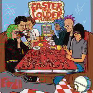 Image of Various - Acoustic Brunch LP (clear)