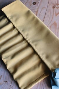 Image 5 of Woodland cotton canvas tool roll