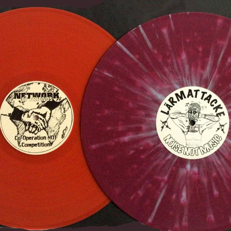 Image of va- "LÄRMATTACKE - Blast From The Past" Lp (color)