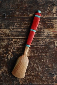 Image 5 of Large chip carved cherry eating spoon