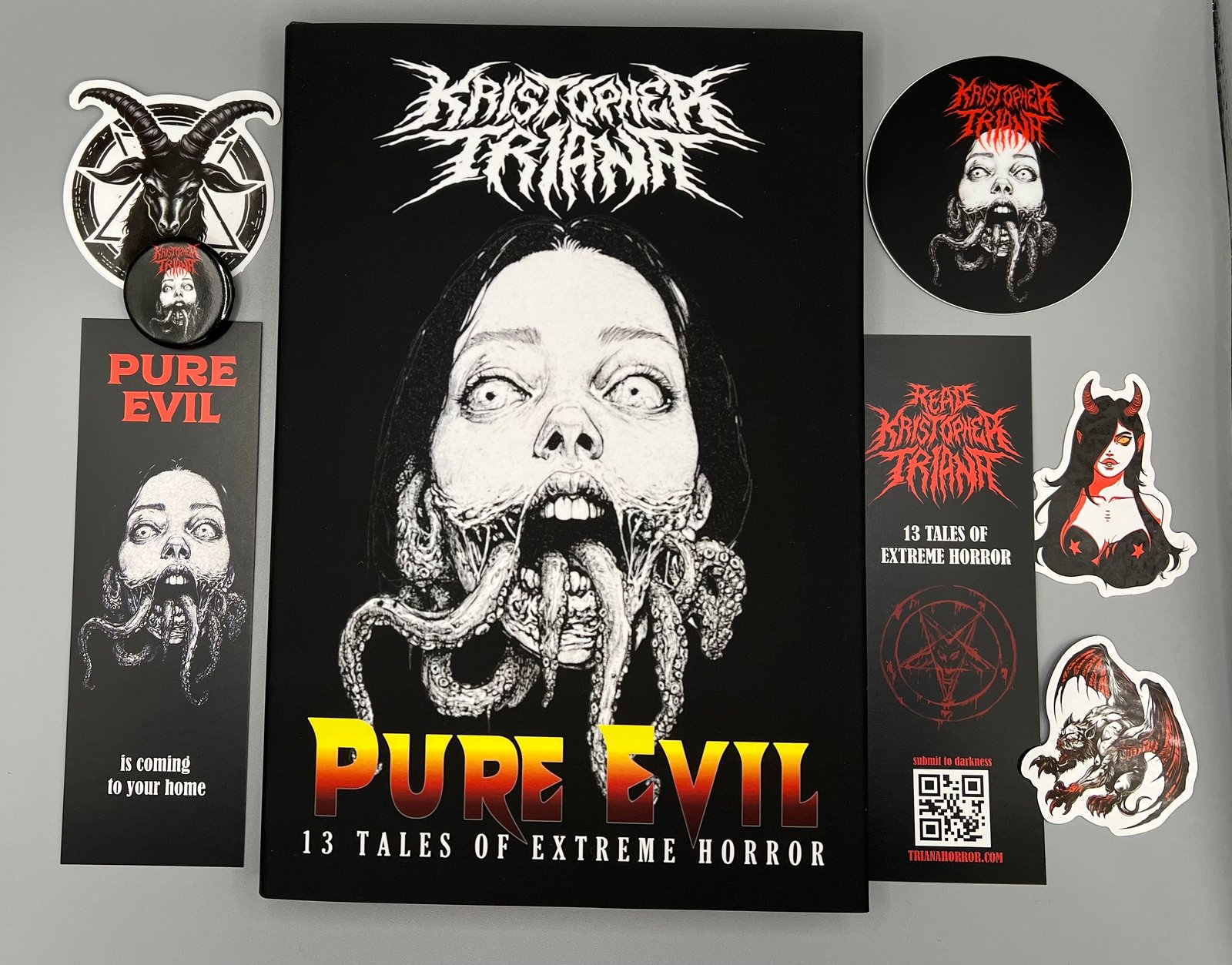 PURE EVIL - Signed Hardback Edition | Kristopher Triana
