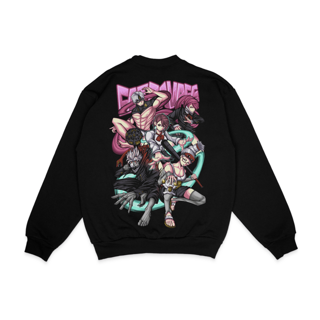 DanDaDan X GTSVG Heavyweight Crewneck Sweatshirt