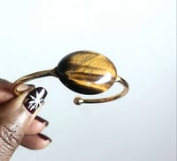 Image 2 of Gemstone Bangles| Electroplated Gold