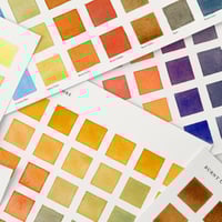 Image 1 of Artist’s book – Color Mixing Charts