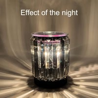 Image 4 of Black Crystal Wax Melt Warmer: Sophistication Meets Fragrance