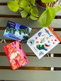 Image 4 of greetings from my tv! postcard set
