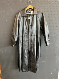 Image 1 of Saxton Hall leather trench #237