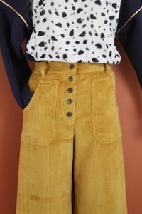 Image 3 of Pantalon CHARLIE velours OR