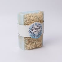 Image 3 of Winterberry Goat's Milk Loofah Soap