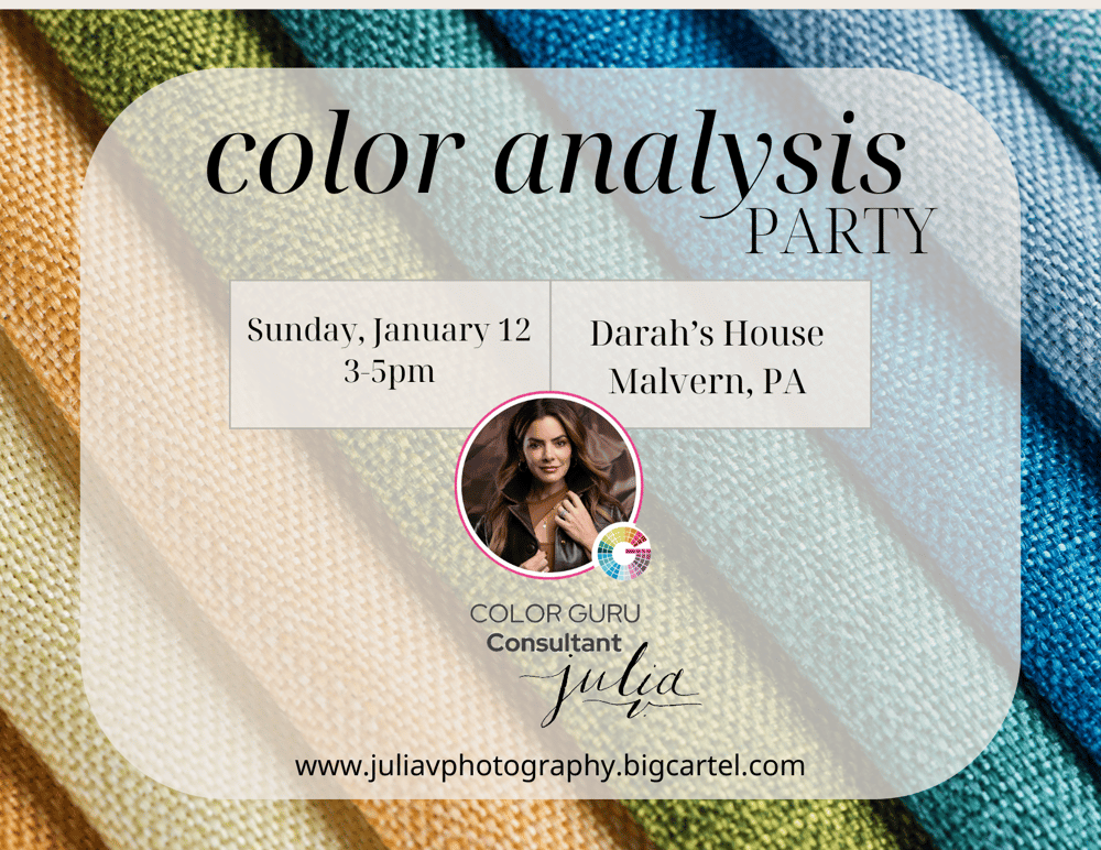 Image of Color Analysis Party - Sunday, Jan 12