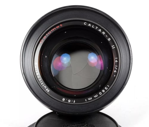 Image of Schneider Symmar S MC 360mm F6.8 Lens in Copal #3 Shutter #4994 covers 11X14+