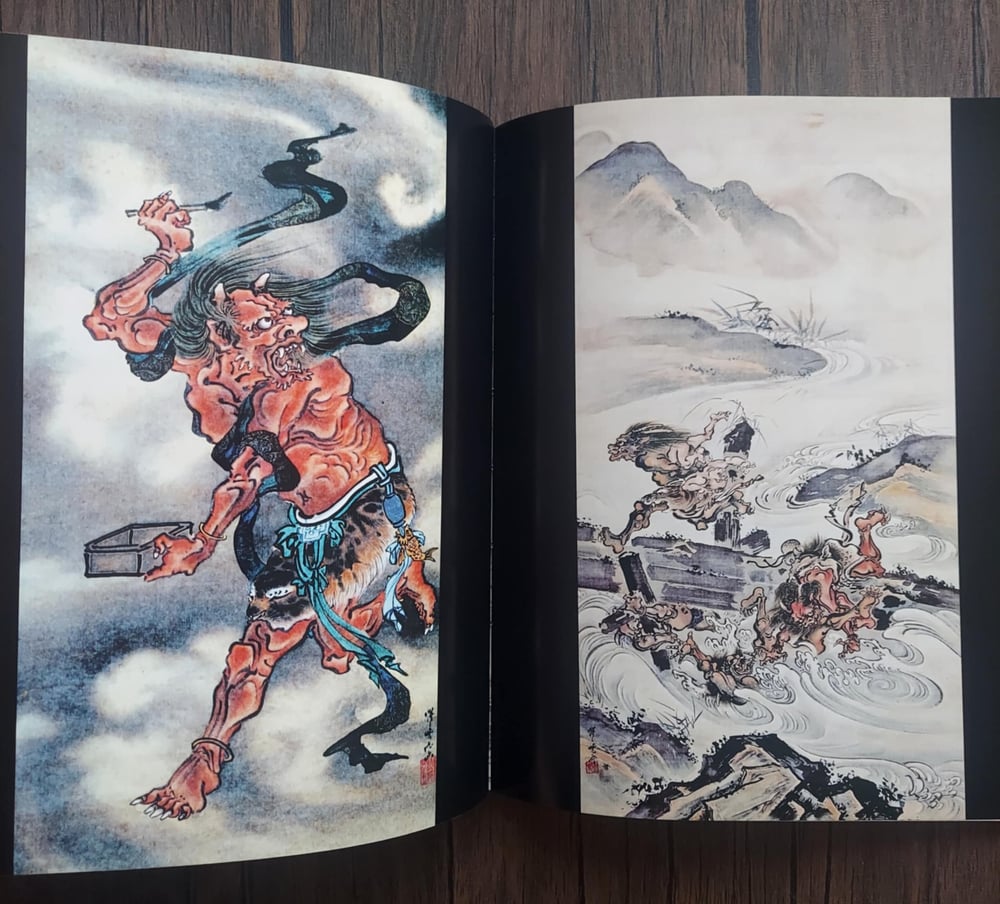 Night Parade of Hell Creatures: Bizarre Demonic Art by Kyosai