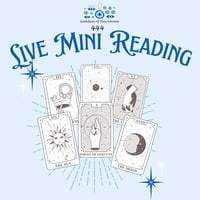 Live mini tarot reading $35