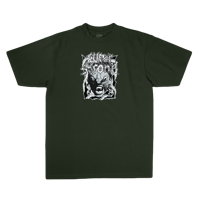 Image 1 of Python Tee (HUNTER GREEN)