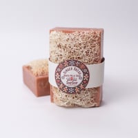 Image 1 of Gingerbread Goat's Milk Loofah Soap