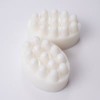 Image 3 of Peppermint Swirl Goat's Milk Massager Soap