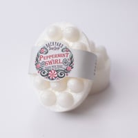 Image 1 of Peppermint Swirl Goat's Milk Massager Soap