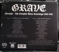 Image 2 of Grave - Necropsy - The Complete Demo Recordings 1986-1991 - 2CD
