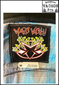 Image 6 of Marc Vachon Custom 2025 Flame Label Series Blue Hooded Size Med