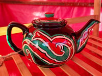 Handpainted teapot