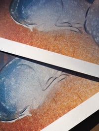 Image 4 of Slumbering Blue A3 Screenprint
