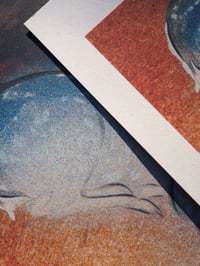 Image 6 of Slumbering Blue A3 Screenprint