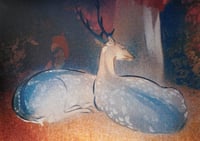 Image 1 of Slumbering Blue A3 Screenprint