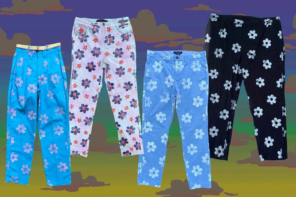 Image of Ready to Ship Daisy Pants- Size 0, 6, 8, and 3XL