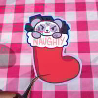 Image 3 of Christmas Panda Stickers